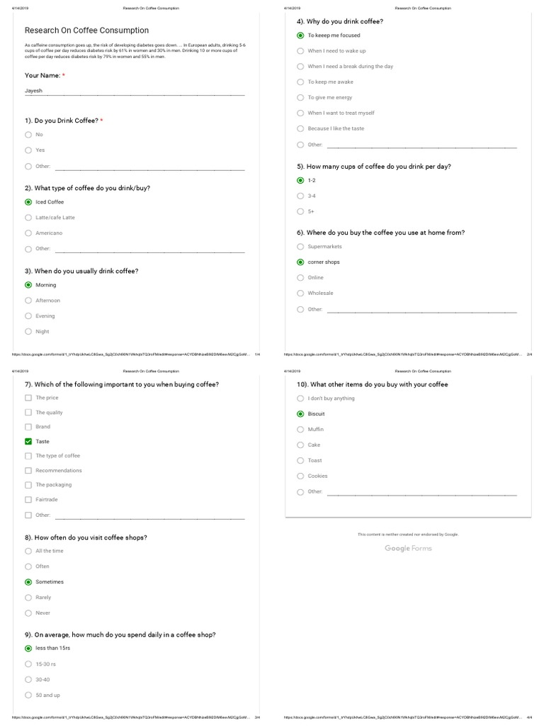 R.C.C Report PDF | PDF | Coffeehouse | Coffee