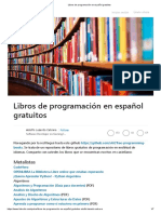 Libros de Programación en Español Gratuitos