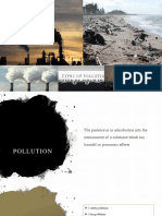Submitted by Ishahshafiq: Types of Pollution