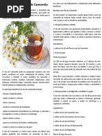 Beneficios Chá de Camomila