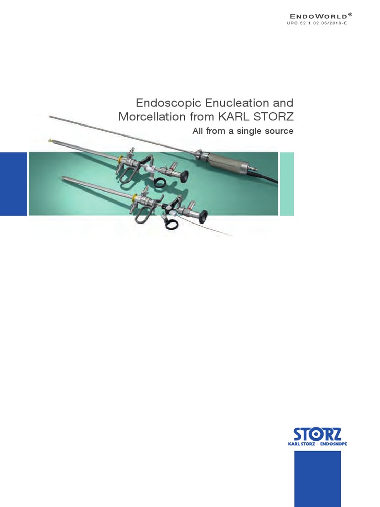 Morcellation From KARL STORZ | PDF | Urology | Medical Specialties