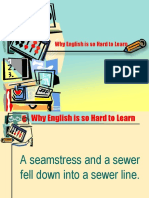 Why English Is So Hard To Learn