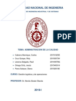 Administracion de La Calidad