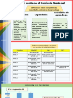 Currículo Nacional competencias capacidades estándares aprendizaje