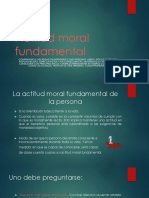 Actitud Moral Fundamental Clase 1