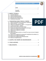 Informe Final Definitivo Desarenadores