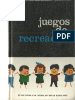 Bauze M, Juegos de Recreacion T1 PDF