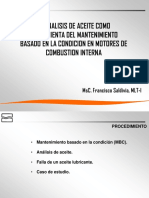 El análisis de aceite como herramienta del Mantenimiento basado en la condición en motores de combustión interna.pptx