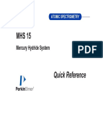 09935289A MHS 15 Mercury Hydride System Quick Reference