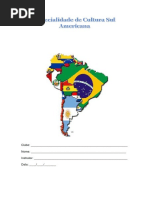 Cultura Sul Americana Resp.