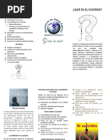 Afiche Sobre El Suicidio
