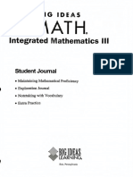 Big Ideas Integrated Mathematics III PDF