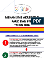 Instrumen Akreditasi Paud Ban PNF 2014