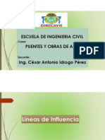 1.1 Linea de Influencia