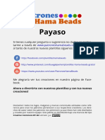 Payaso Plantilla Hama Beads 5a30a PDF