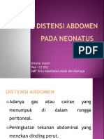 Distensi Abdomen Pada Neonatus