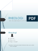 7 Rheologi