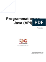 Programmation en Java Api PDF