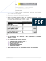 Ficha Trabalho Excel