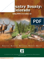 TRCP Colorado Roadless Report