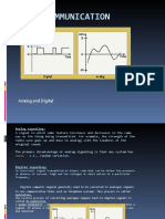 Data Communication: Analog and Digital