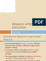 Research Approach 