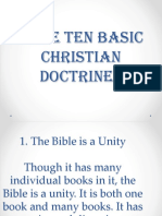 The Ten Basic Christian Doctrines