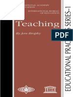 Brophy, J. E. (1999). Teaching). IAE