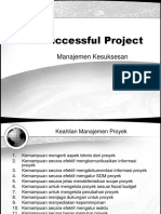 Successful Project: Manajemen Kesuksesan