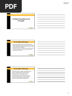 Six Sigma Philosophy 1