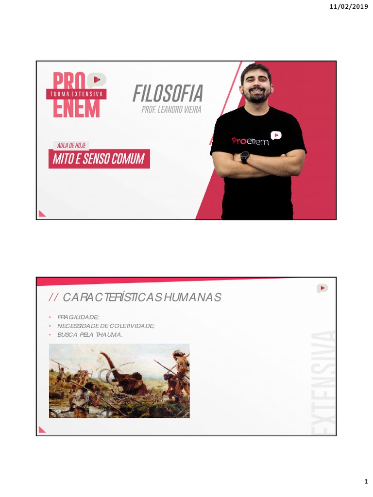 Mito e Senso Comum na Filosofia | PDF