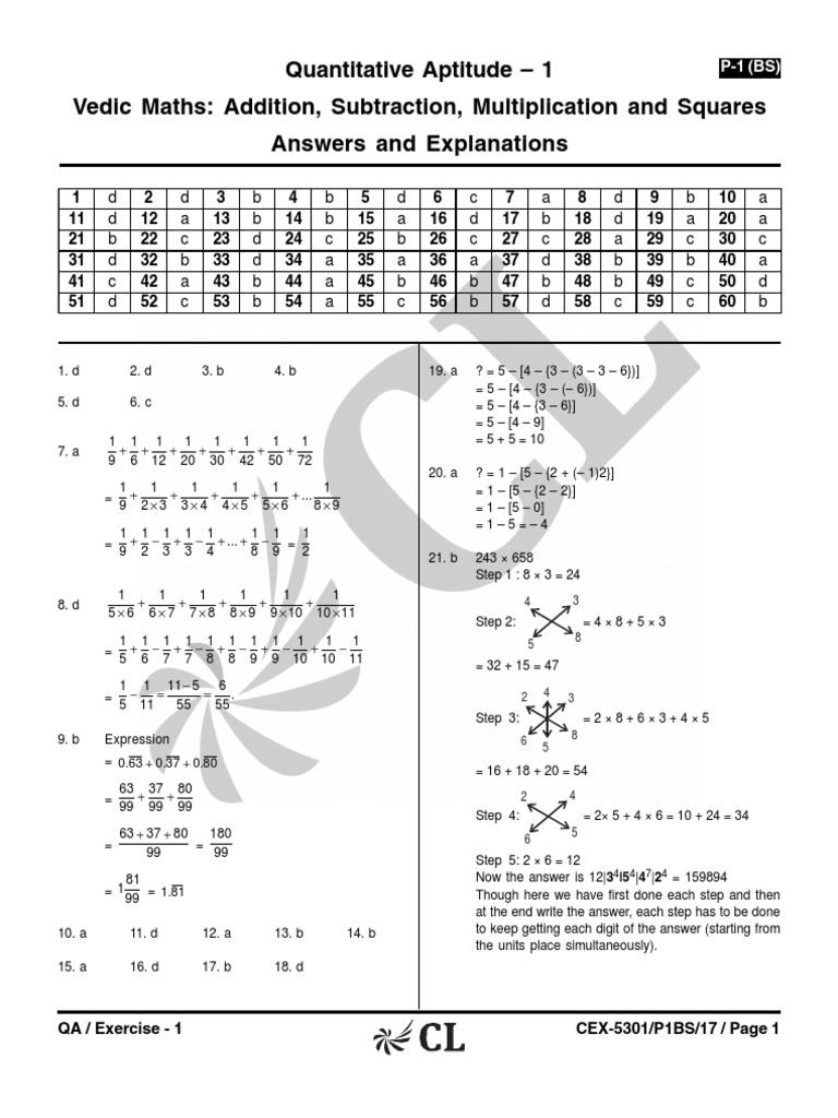 ハム　1000✖️4 その① Quantitative Aptitude Exercises | PDF | Elementary Mathematics