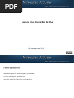 Minicurso Arduino
