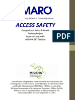 Access Safety: Occupational Safety & Health Training Project MIOSHA CET Division