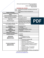 Form Inscrip Poster Proyect Invest - Valle 2018