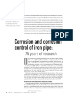 75 Years Rearch. Corrosion and Corrosion Control Iron Pipe PDF