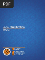 Dsoc202 Social Stratification English PDF