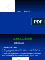 Screw Turbine