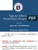 TIps For PPT Design