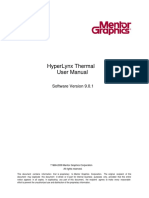 Hyperlynx Thermal User Manual: Software Version 9.0.1