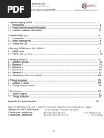 DDR3 SI Analisys Report