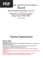 Igcse 34 Sound