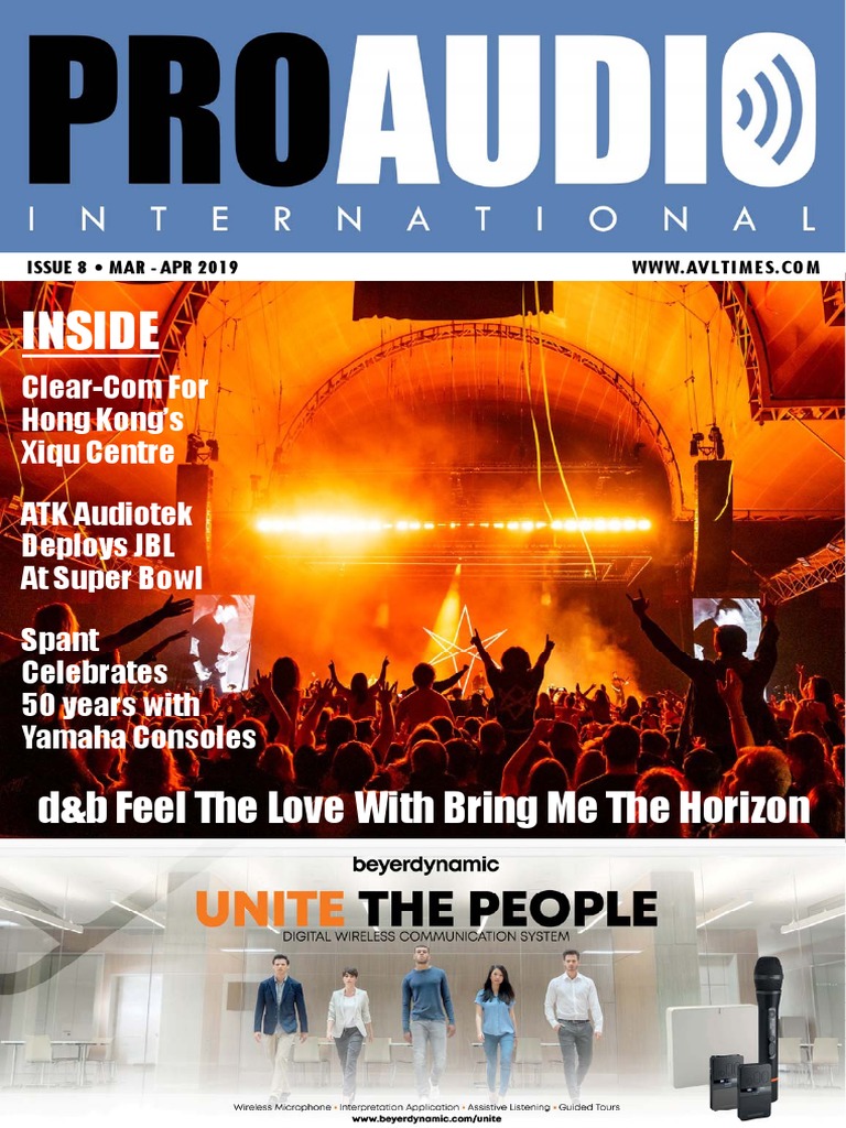 Media-Proaudio International March-April 2019 | PDF | Recording | Sound ...