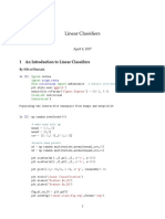 Linear Classifiers: An Introduction