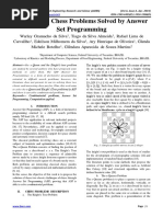 Two Classic Chess Problems Solved by Answer Set Programming