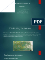 Methods of Etching PCB: Presenters