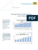 Infokarte Leistungen Kinderbetreuung 2018