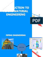 Introduction To Piping Material Engineering