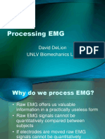 Processing Emg: David Delion Unlv Biomechanics Lab