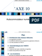 AXE10 Autocommutateur Numerique